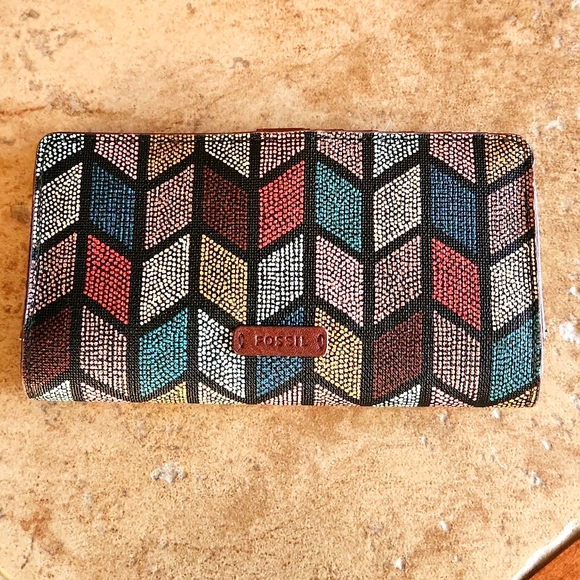Fossil Handbags - Fossil slim bifold womans wallet